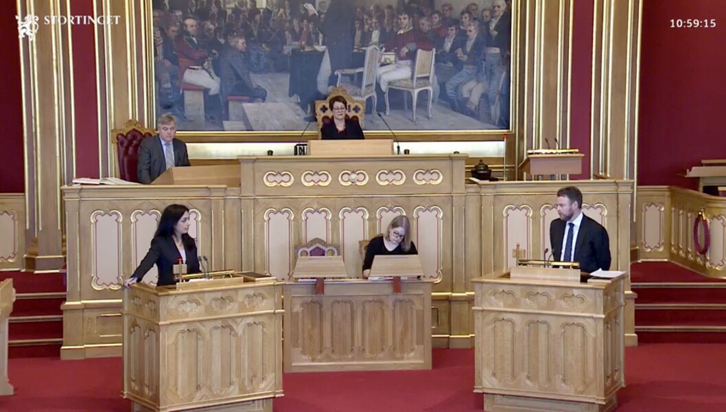 Foto: Stortinget Foto: Stortinget