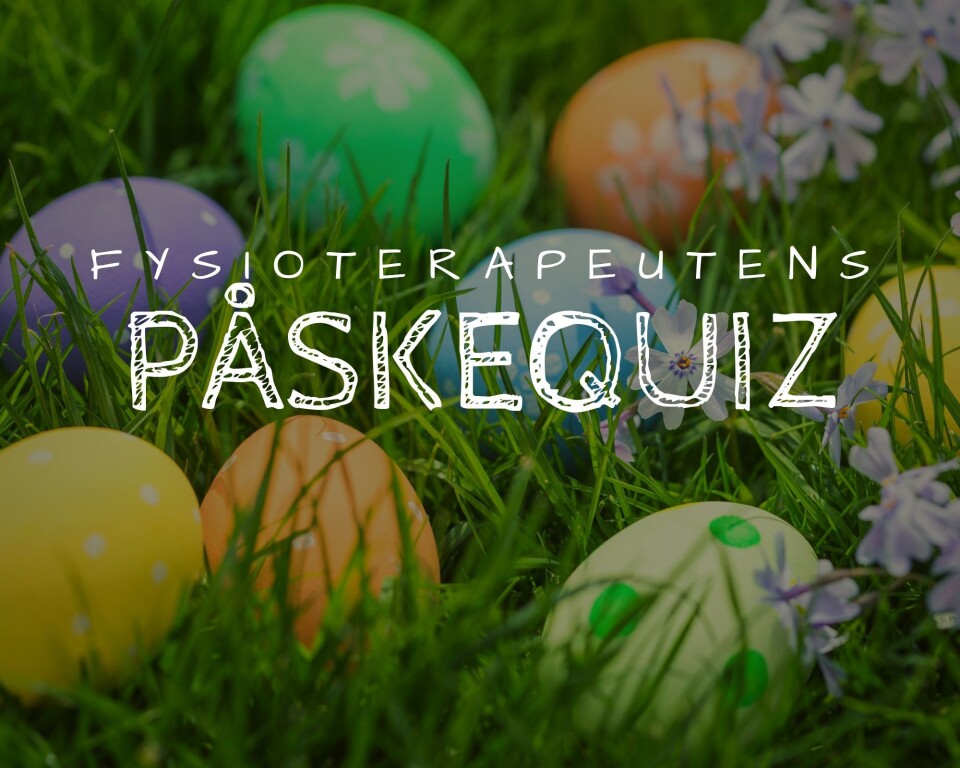 Bli med på påskequiz – du kan vinne boken Idrettsfysioterapeuten