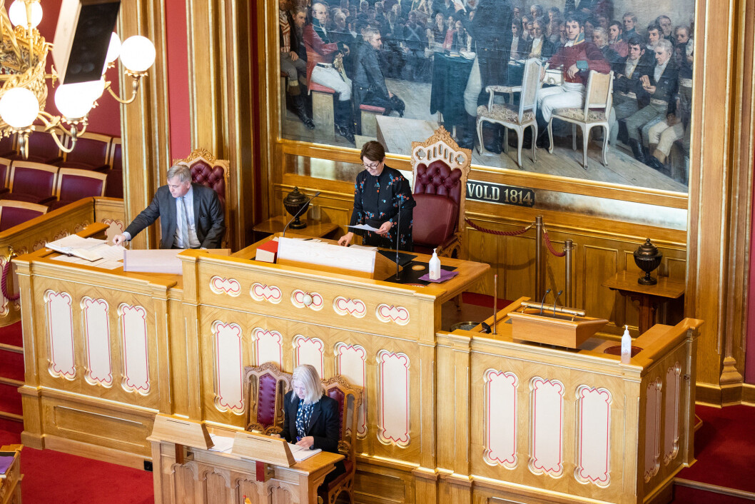 Foto: Stortinget Foto: Stortinget
