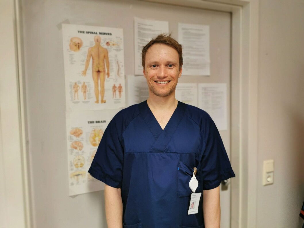 Fysioterapeutene på UNN er klare for å ta opp mer normal drift igjen, forteller foretakstillitsvalgt for NFF Andreas Dybesland Rosenberger. (Foto: privat) Fysioterapeutene på UNN er klare for å ta opp mer normal drift igjen, forteller foretakstillitsvalgt for NFF Andreas Dybesland Rosenberger. (Foto: privat)