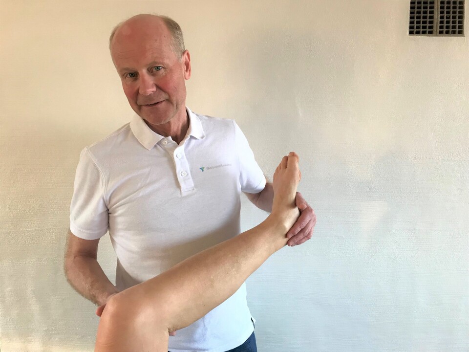 Manuellterapeut Torgrim Tønne har sett at det er blitt mindre behov for henvisninger til spesialisthelsetjenesten etter at han og fastlegen begynte å samarbeide tettere. (Foto: privat) Manuellterapeut Torgrim Tønne har sett at det er blitt mindre behov for henvisninger til spesialisthelsetjenesten etter at han og fastlegen begynte å samarbeide tettere. (Foto: privat)
