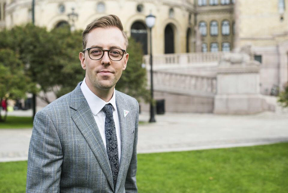 Stortingsrepresentant Nicholas Wilkinson, SV. Foto: SV