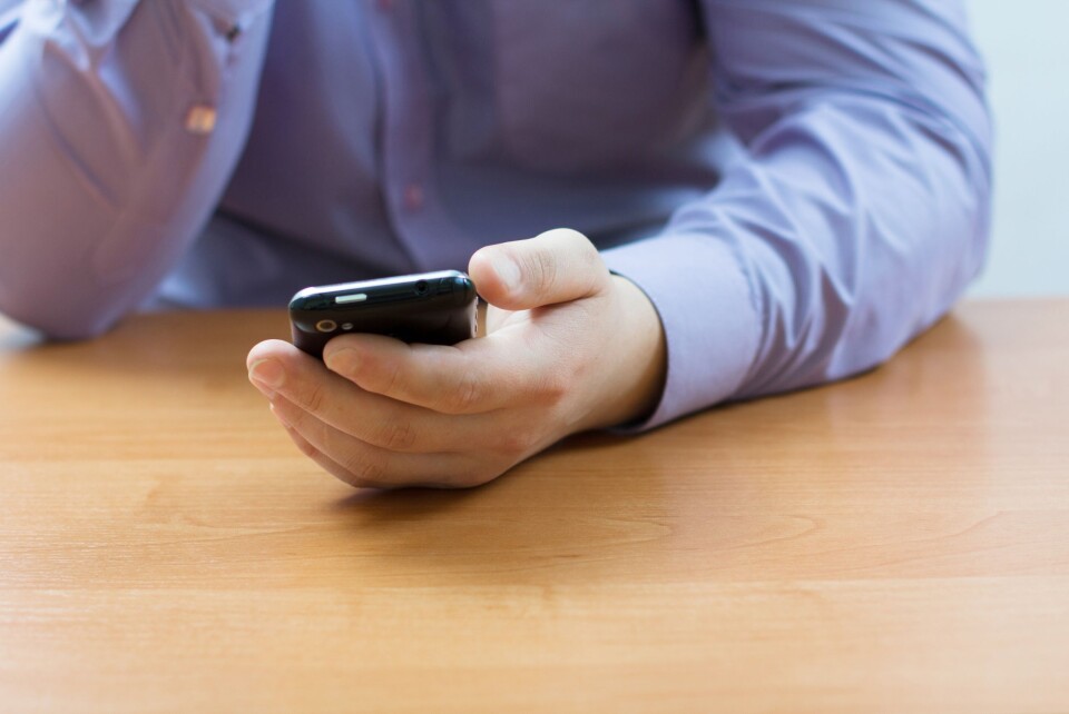 Følges opp via smarttelefon