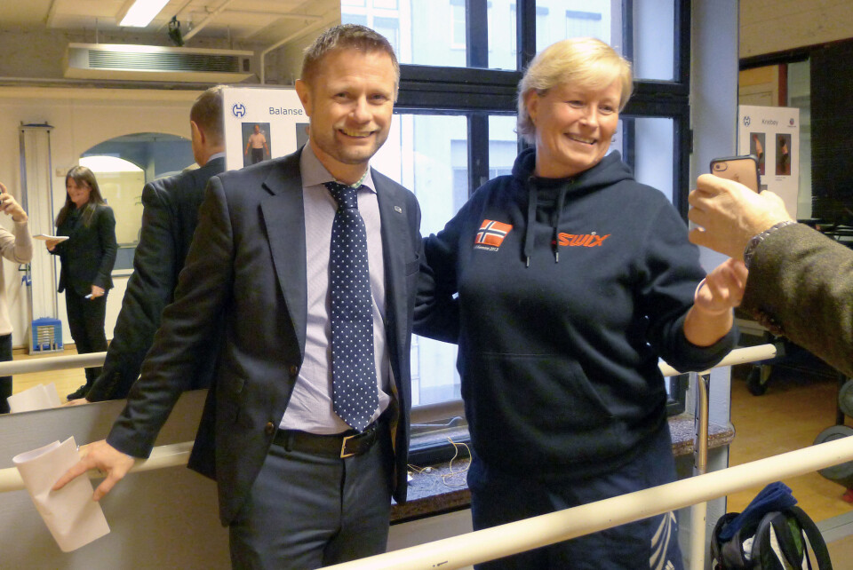En time med helseministeren