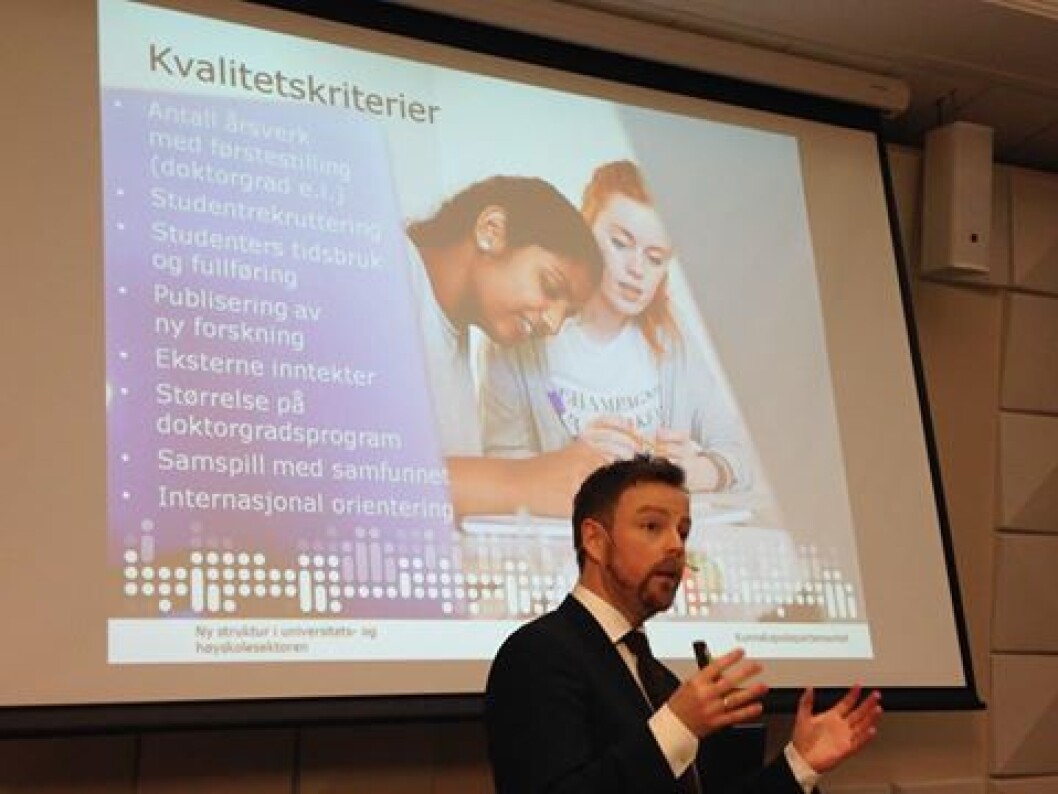 Foto: Kunnskapsdepartementet. Foto: Kunnskapsdepartementet.