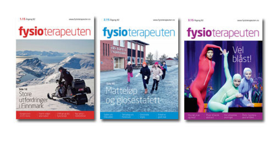 Fysioterapeuten blir eblad!