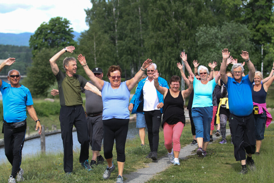 Frisklivssentralen og frivilligheten i samarbeid: Diabetesforbundets motivasjonsgruppe i Øvre Eiker. Foto: Kristin Øygard, Diabetesforbundet Frisklivssentralen og frivilligheten i samarbeid: Diabetesforbundets motivasjonsgruppe i Øvre Eiker. Foto: Kristin Øygard, Diabetesforbundet