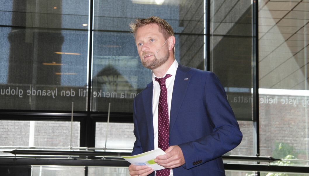Helse- og omsorgsminister Bent Høie. Foto: Kai Hovden