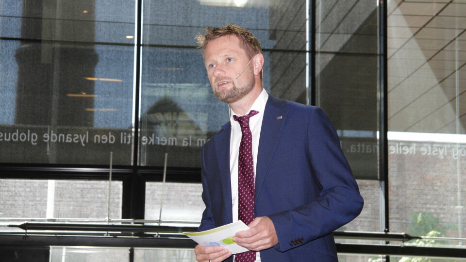 Helse- og omsorgsminister Bent Høie. Foto: Kai Hovden