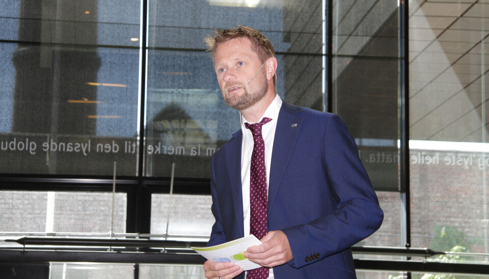 Helse- og omsorgsminister Bent Høie. Foto: Kai Hovden Helse- og omsorgsminister Bent Høie. Foto: Kai Hovden