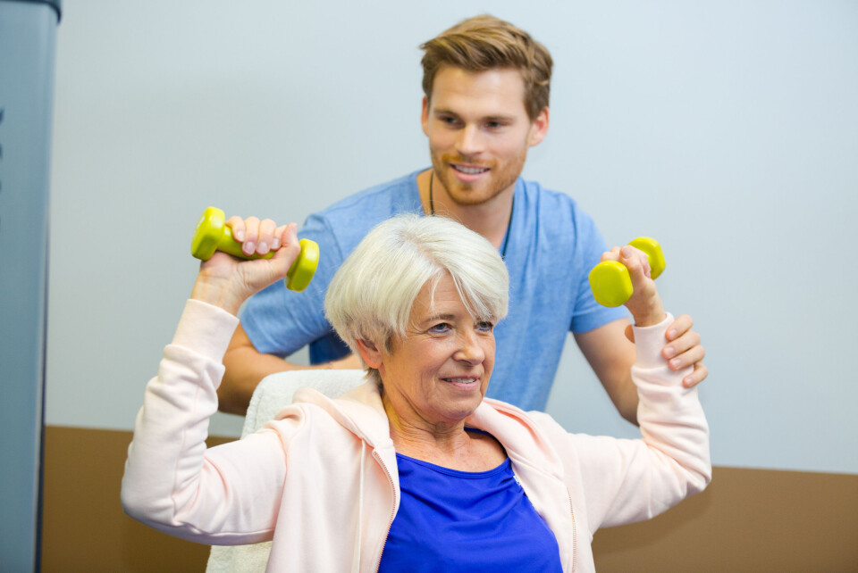 Trening hjelper mot en rekke sykdommer, ifølge en oppdatert håndbok om fysisk aktivitet fra danske Sundhedsstyrelsen. Trening hjelper mot en rekke sykdommer, ifølge en oppdatert håndbok om fysisk aktivitet fra danske Sundhedsstyrelsen.