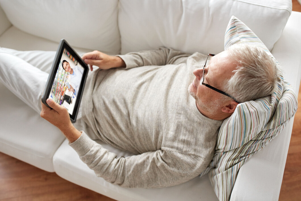 En svensk klinikk tilbyr norske pasienter fysioterapi over videokonsultasjon. En svensk klinikk tilbyr norske pasienter fysioterapi over videokonsultasjon.