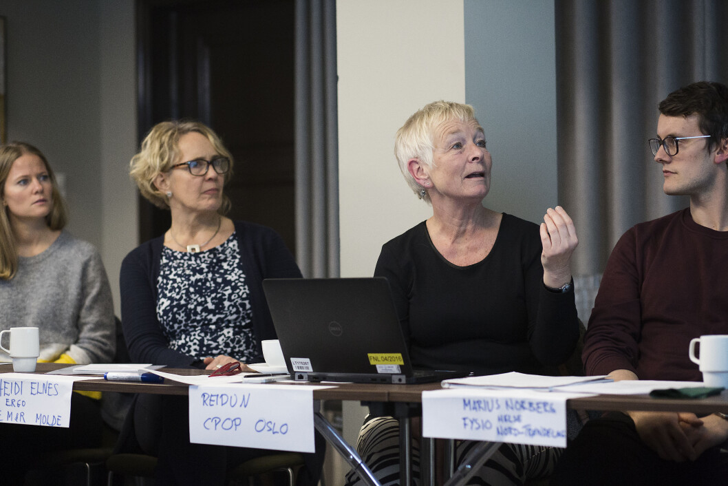 Reidun Jahnsen, professor ved UiO, har siden 1990-tallet jobbet tett med voksne CP-pasienter. Foto: Silje Katrine Roninson Reidun Jahnsen, professor ved UiO, har siden 1990-tallet jobbet tett med voksne CP-pasienter. Foto: Silje Katrine Roninson