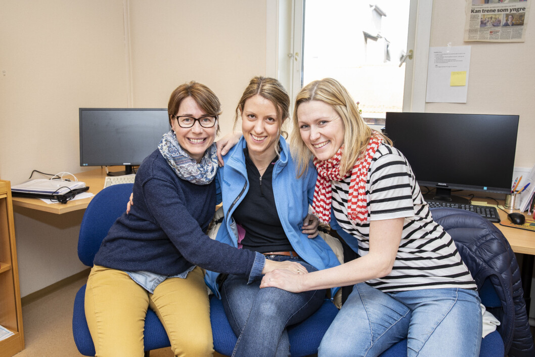 Fysioterapeuter i Rygge kommune om hvorfor de er - og ikke er - medlemmer i NFF. Fra venstre Aud Irene Holtan, Maria Holst og Tone Jakobsen. Fysioterapeuter i Rygge kommune om hvorfor de er - og ikke er - medlemmer i NFF. Fra venstre Aud Irene Holtan, Maria Holst og Tone Jakobsen.