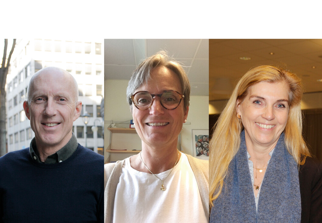Lederkandidater: Fra venstre, Fred Hatlebrekke, Gerty Lund og Merete Tønder. Lederkandidater: Fra venstre, Fred Hatlebrekke, Gerty Lund og Merete Tønder.