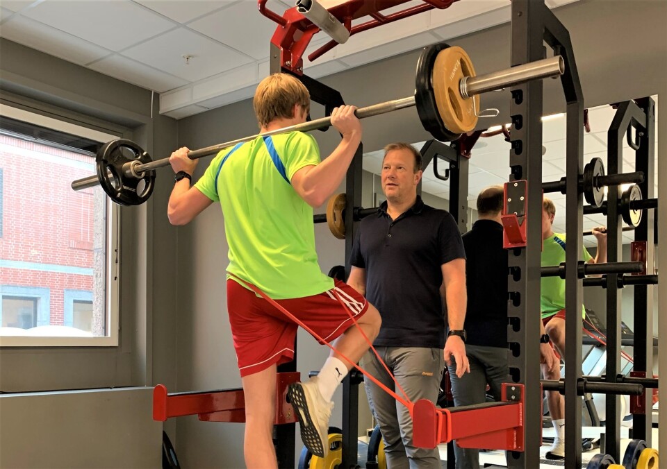 Fysioterapeuter må tørre å ta litt i når de skal trene opp pasienter, mener Kenneth Martinsen i Faggruppen for idrettsfysioterapi og aktivitetsmedisin. (Foto: privat)