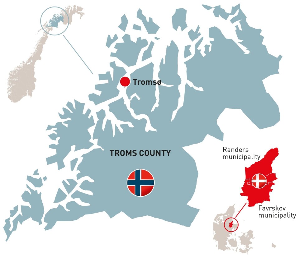 Livskvalitet og funksjon etter hjerneslag i en nordnorsk region og i en region i sentral del av Danmark