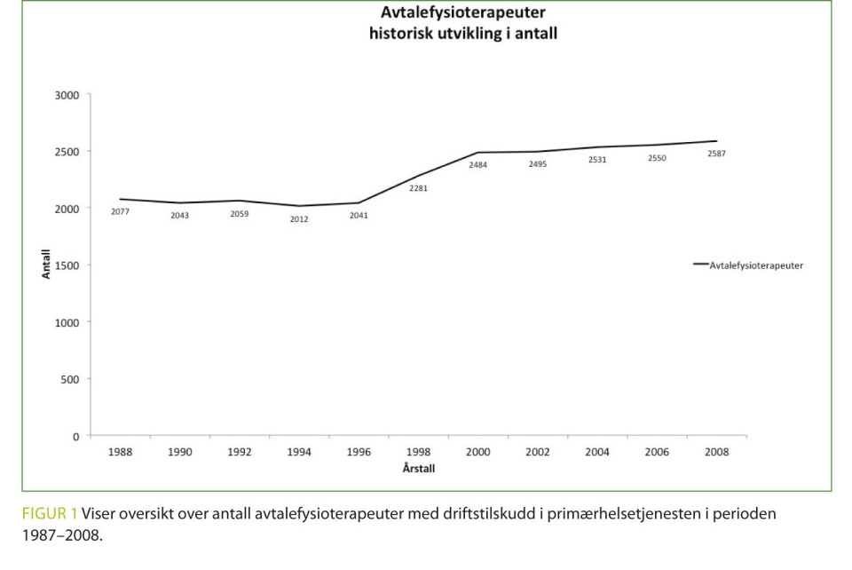 En takstbasert analyse av avtalefysioterapeuters praksis