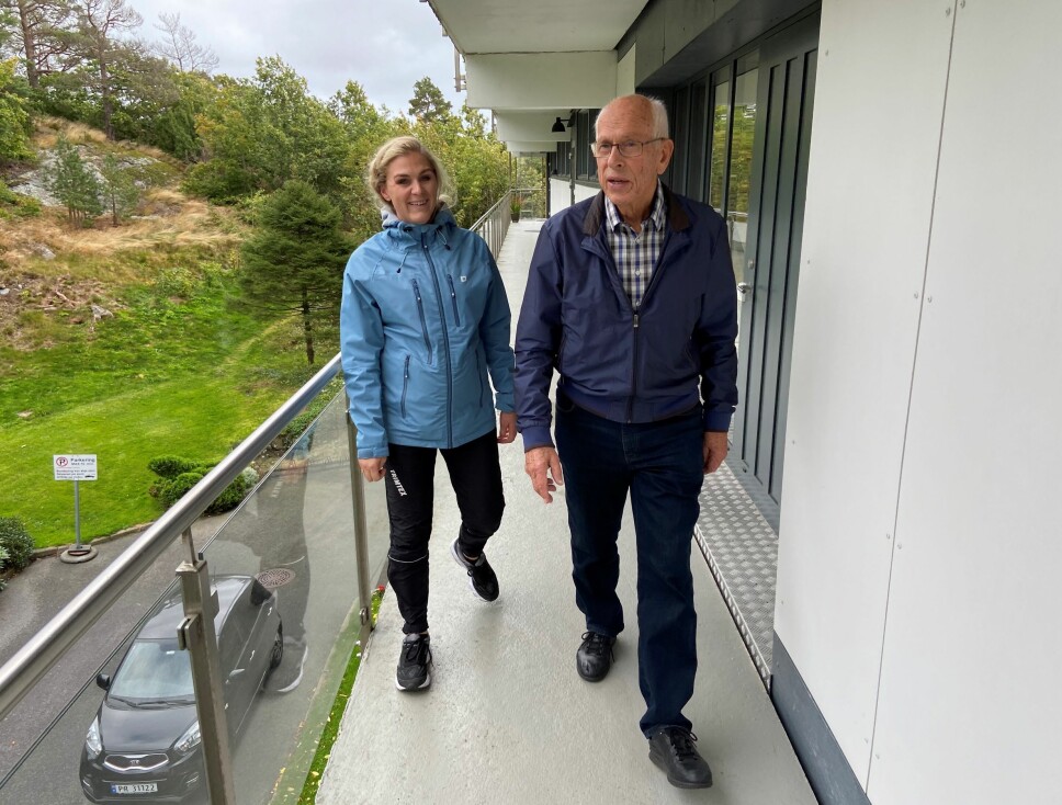 Paul Mardon Qvalben er en av dem som har fått hverdagsrehabilitering i Kristiansand av fysioterapeut Ingvild Bjorvatn Saaghus. I morgen kan du lese om deres erfaringer og erfaringer i Lillehammer.