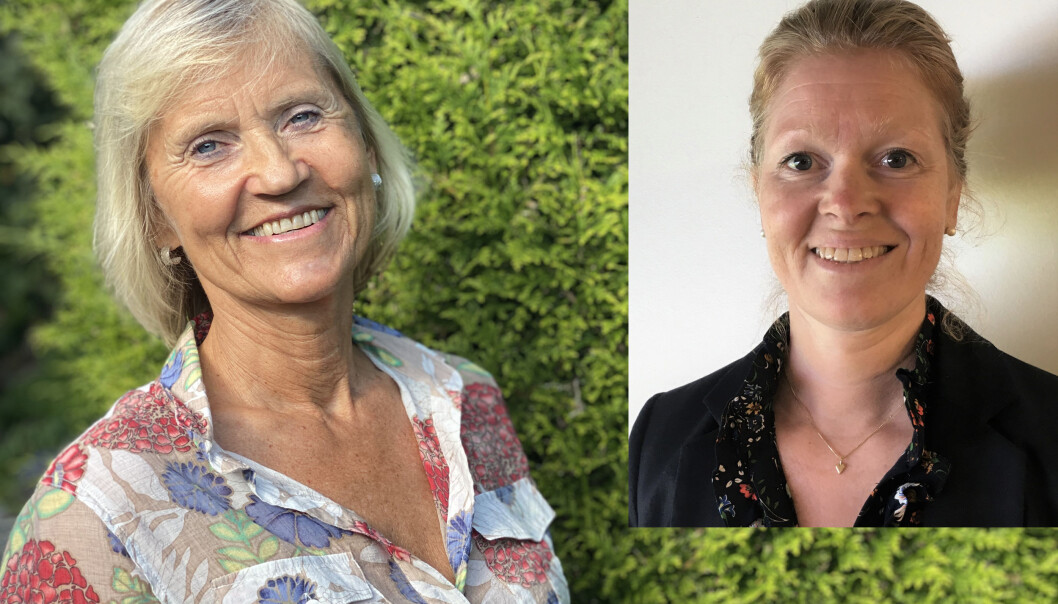 Forsker Britt Stuge (til venstre) ved Oslo universitetssykehus og Nina Theodorsen, tidligere leder i NFFs faggruppe for kvinnehelse. Forsker Britt Stuge (til venstre) ved Oslo universitetssykehus og Nina Theodorsen, tidligere leder i NFFs faggruppe for kvinnehelse.