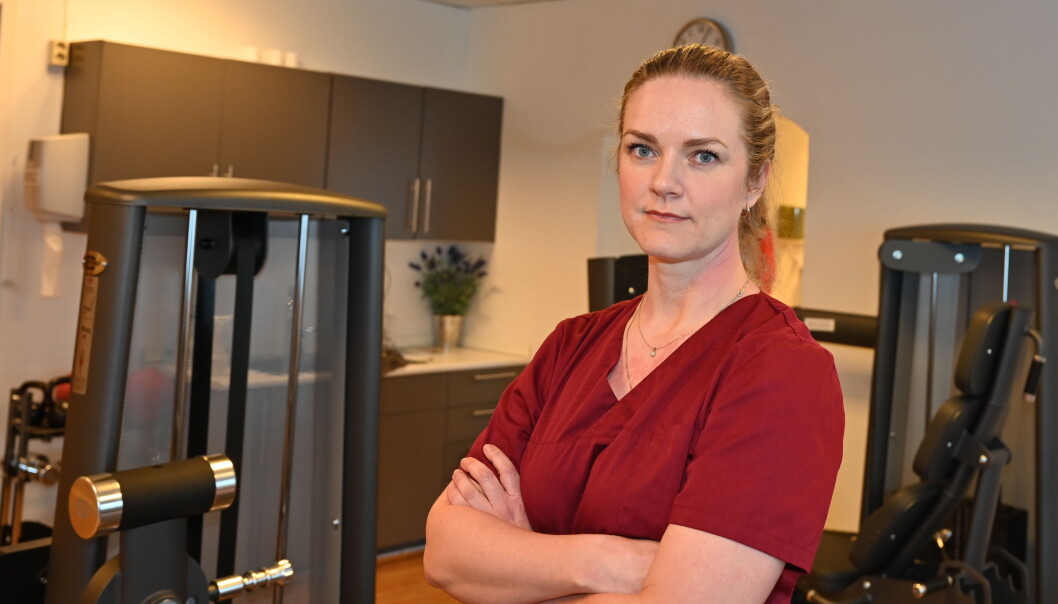 Fysioterapeut Anette Saghaug. Fysioterapeut Anette Saghaug.