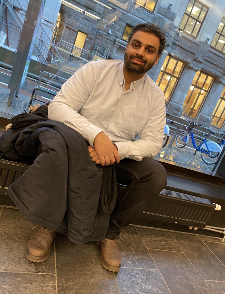 Zulgarnain Hussain var den eneste i kullet med innvandreropphav.