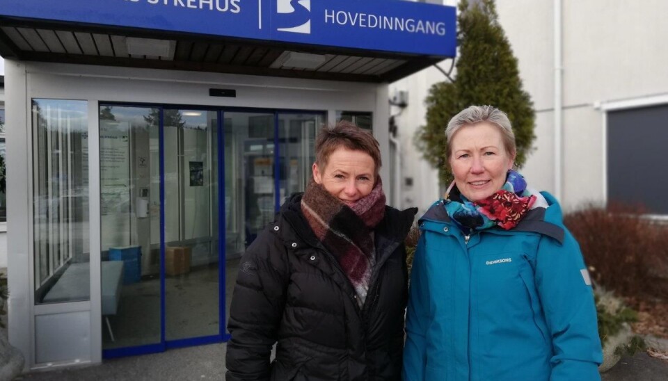 Kerstin Lundeberg Larsen (til høyre) og Olga de Vries oppfordrer fysioterapeuter å ta kontakt.