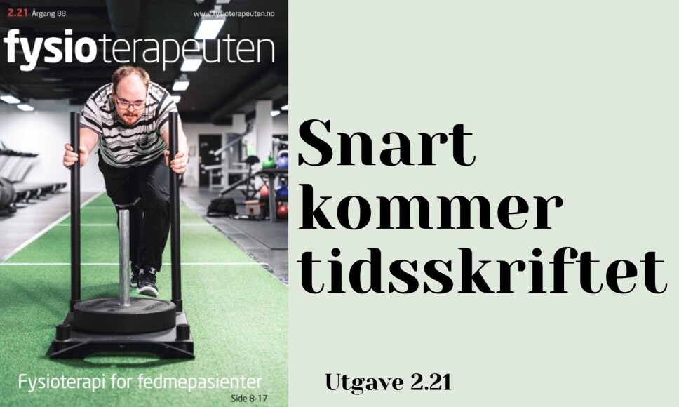 Utgave nummer to snart i postkassen din
