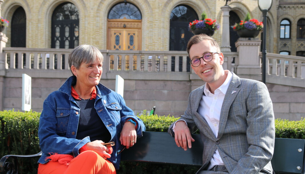 Optimister: I November trodde forbundsleder Gerty Lund og SV-representant Nicholas Wilkinson de ville få flertall for et eget rehabiliteringsutvalg. Optimister: I November trodde forbundsleder Gerty Lund og SV-representant Nicholas Wilkinson de ville få flertall for et eget rehabiliteringsutvalg.