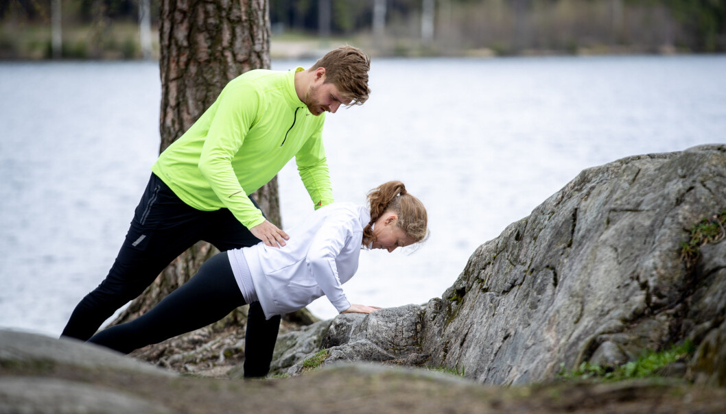 Utetrening er bra for miljøet. Utetrening er bra for miljøet.