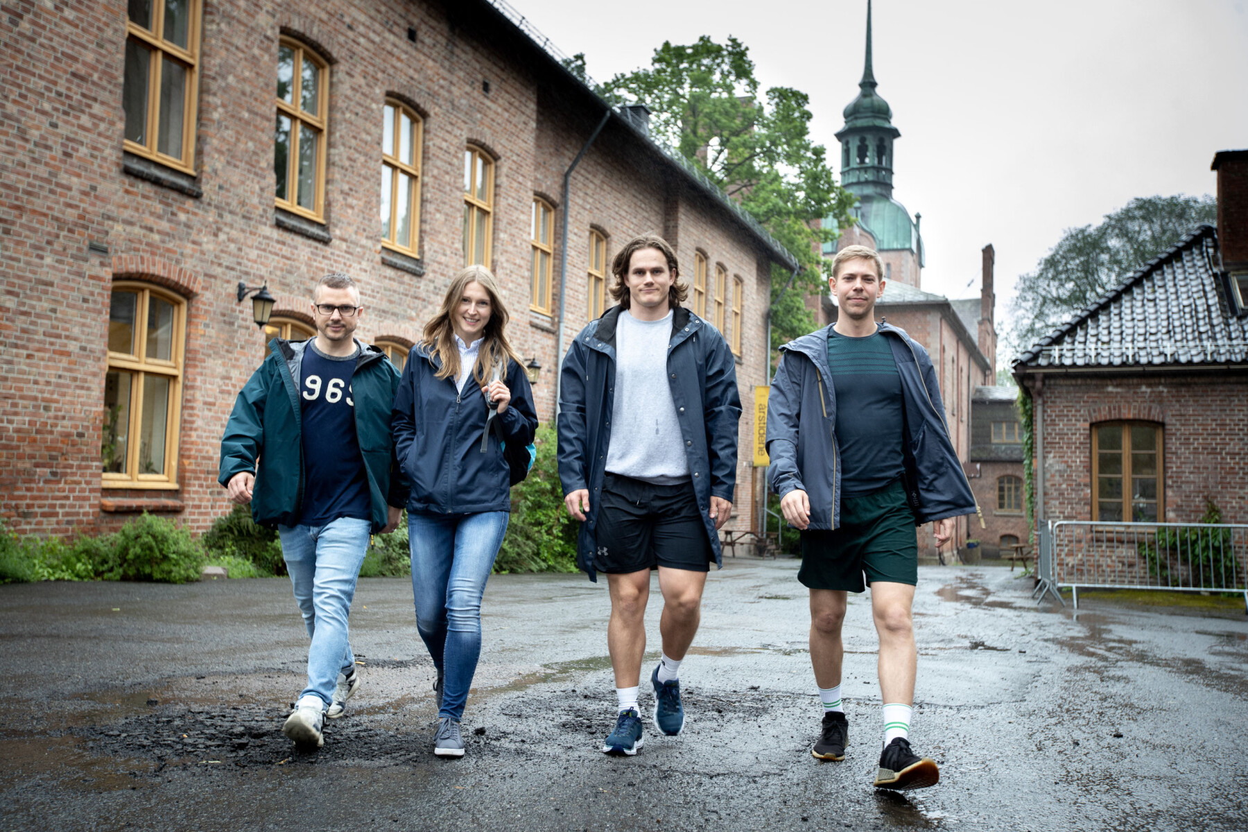 Fra venstre Daniel Ferretti, Katarzyna Dabrowska, Are Weidemann og Helge Haugdal. Fra venstre Daniel Ferretti, Katarzyna Dabrowska, Are Weidemann og Helge Haugdal.