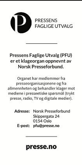 PFUs presselapp PFUs presselapp