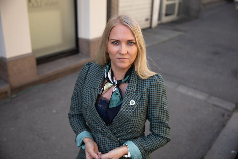 Sykepleierleder Lill Sverresdatter Larsen ønsker mer samarbeid i tverrfaglige team. Sykepleierleder Lill Sverresdatter Larsen ønsker mer samarbeid i tverrfaglige team.