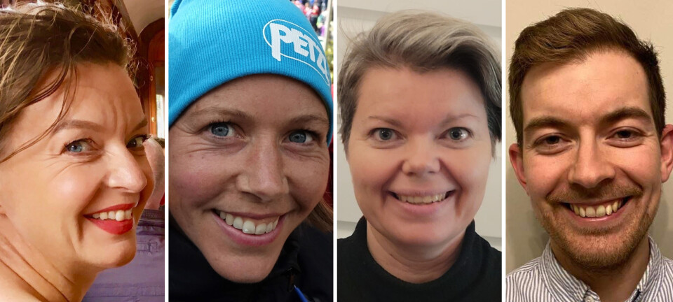 Fra venstre: Delegasjonslederne Jorunn Louise Grong (Region Midt), Gro Annette Noremark (Region Vest), Mona Lønning Kjos (Region Sør-Øst) og Markus Fosseli (Region Nord). Fra venstre: Delegasjonslederne Jorunn Louise Grong (Region Midt), Gro Annette Noremark (Region Vest), Mona Lønning Kjos (Region Sør-Øst) og Markus Fosseli (Region Nord).