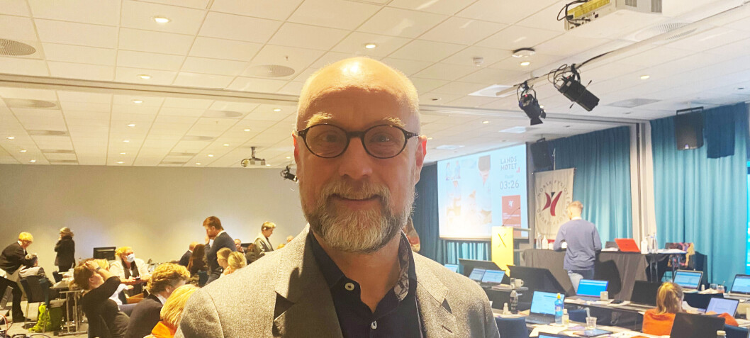 Tor Frithjof Wigers Larsen, leder av sentral valgkomite i NFF. Tor Frithjof Wigers Larsen, leder av sentral valgkomite i NFF.