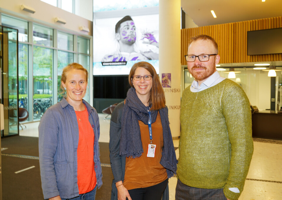 Ledelsen i prosjektet: Signe Lohmann-Lafrenz, Ellen Marie Bardal og Sigmund Østgård Gismervik.