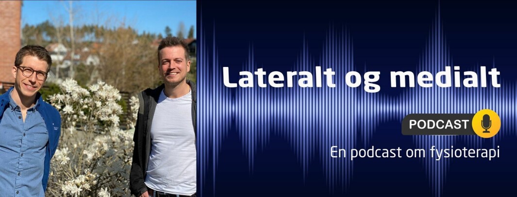 Martin Hellevik og Joakim Halvorsen er programledere i Fysioterapeutens podcast. Martin Hellevik og Joakim Halvorsen er programledere i Fysioterapeutens podcast.