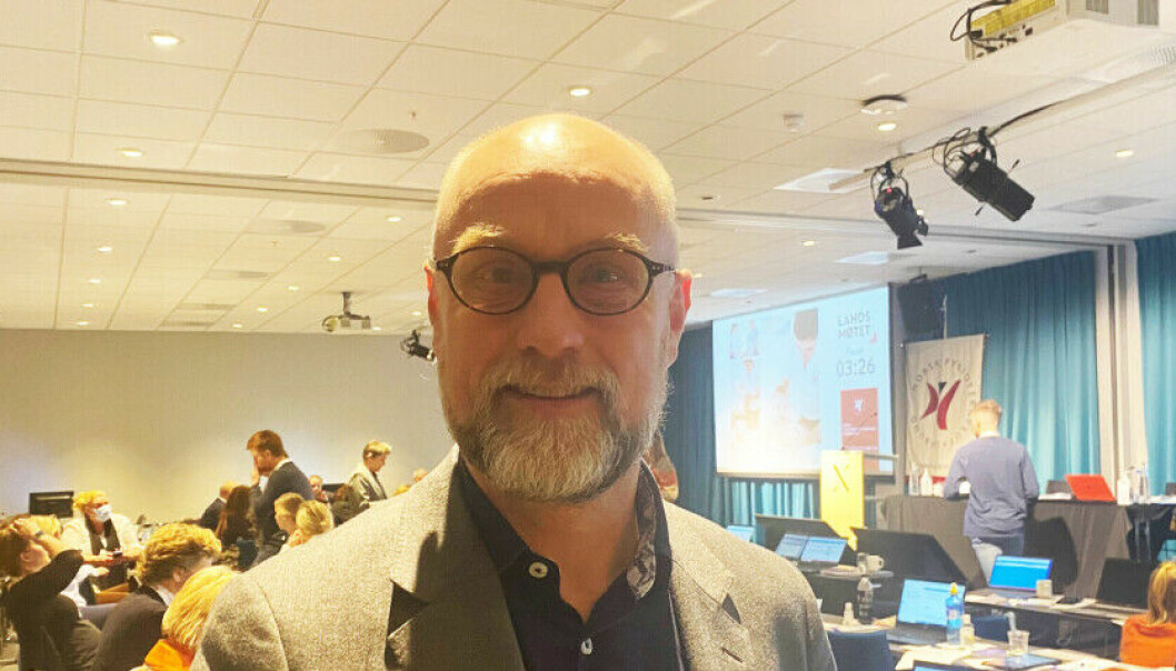 Valgkomiteens leder Tor Frithjof Wigers Larsen. Valgkomiteens leder Tor Frithjof Wigers Larsen.