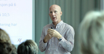 Fred Hatlebrekke fra tiden som forbundsleder i NFF. Fred Hatlebrekke fra tiden som forbundsleder i NFF.