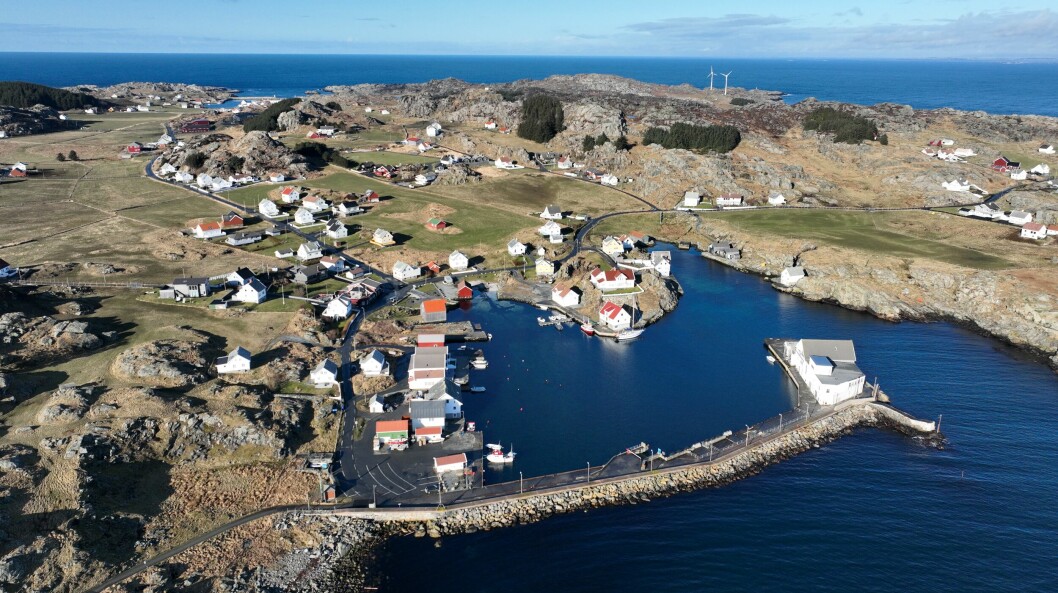 Øya Utsira ligger i Nordsjøen, lengst vest i Rogaland.