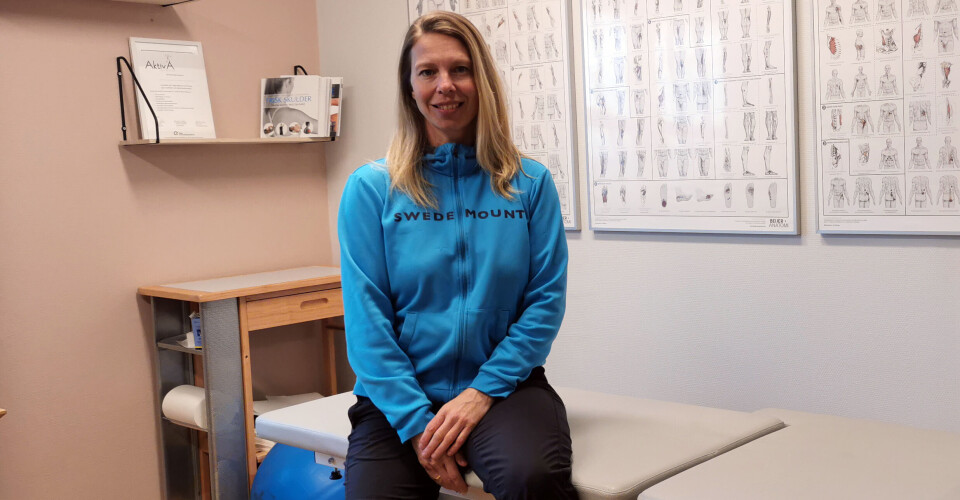 Hilde Øydna Nordvik sørger egenhendig for at Utsira kommune har et fysioterapitilbud.