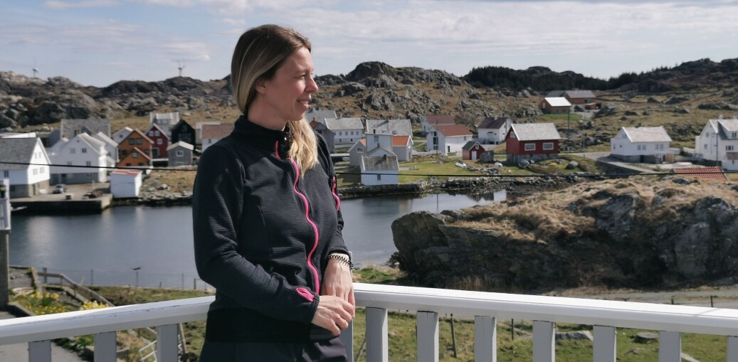 Hilde Øydna Nordvik setter pris på naturen der hun bor. Hilde Øydna Nordvik setter pris på naturen der hun bor.