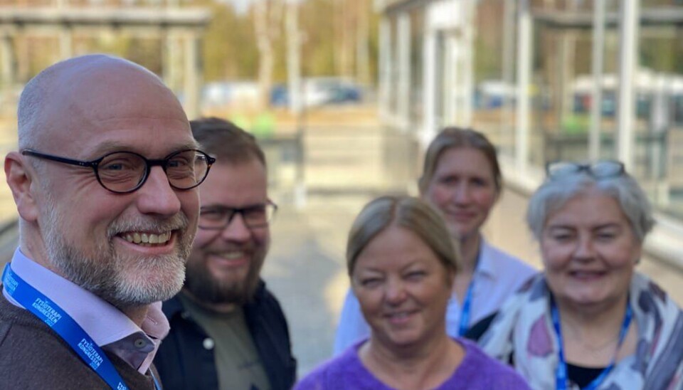 Valgkomiteen i Norsk Fysioterapeutforbund, fra venstre: leder Tor Frithjof Wigers Larsen og medlemmene Steffen Orvik Engdal, Marianne Tomter, Linda Moen Heia og Lisette Engh Valgkomiteen i Norsk Fysioterapeutforbund, fra venstre: leder Tor Frithjof Wigers Larsen og medlemmene Steffen Orvik Engdal, Marianne Tomter, Linda Moen Heia og Lisette Engh