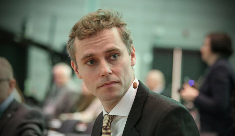 – En situasjon vi åpenbart ikke kan havne i, sier forsknings- og høyere utdanningsminister Ola Borten Moe. – En situasjon vi åpenbart ikke kan havne i, sier forsknings- og høyere utdanningsminister Ola Borten Moe.