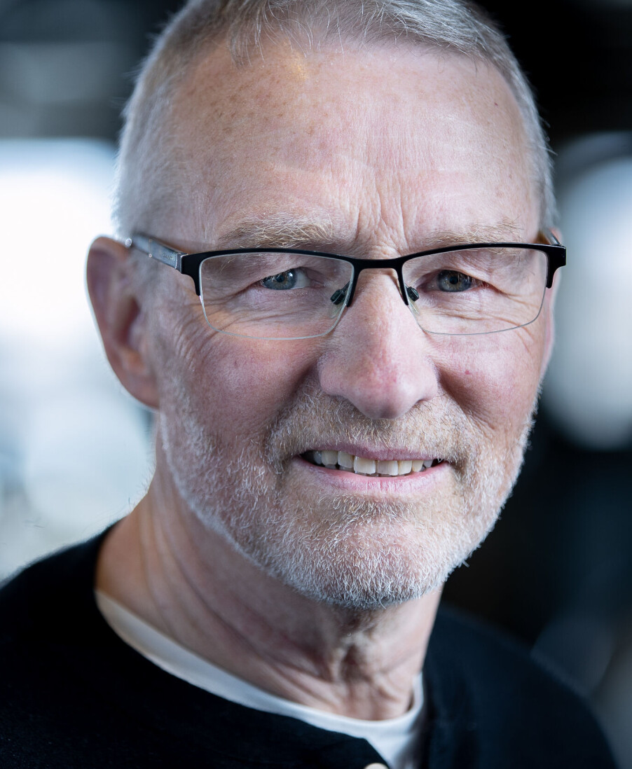 Fersk pensjonist: Håkon Morten har hatt sin siste arbeidsdag ved klinikken Fysio3 etter en lengre yrkeskarriere