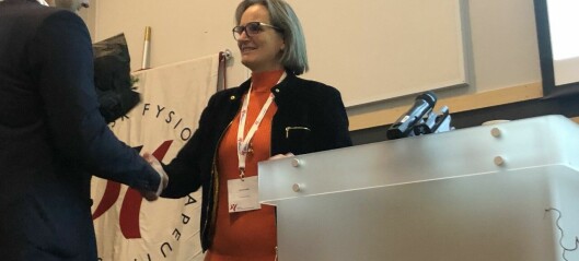 Gerty Lund gjenvalgt som forbundsleder i Norsk Fysioterapeutforbund