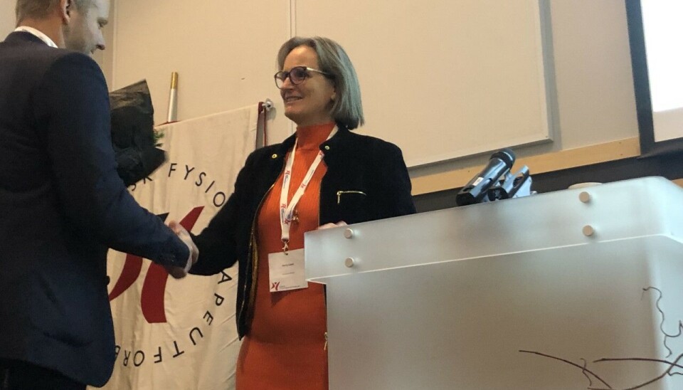 Gerty Lund ble gjenvalgt til forbundsledervervet i NFF Gerty Lund ble gjenvalgt til forbundsledervervet i NFF
