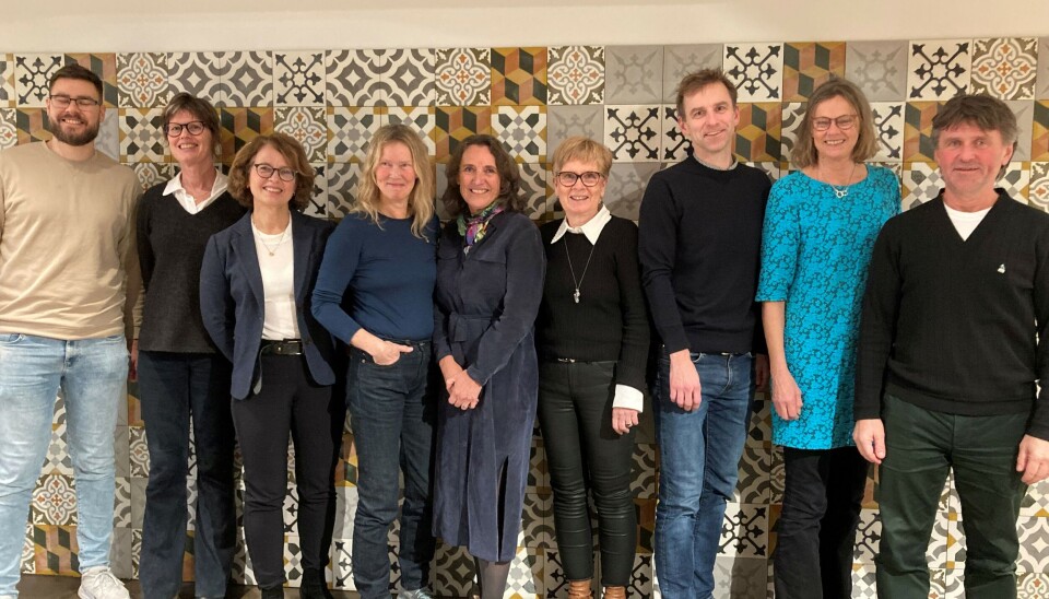 Fysiofondets nye styre. F.v. Eirik Grøneng, Caroline Hodt-Billington, Tove Bergan, Inger-Lise Aamot Aksetøy (vara), Irma Brandeggen Blaker, Hilde Lurås (vara), Vegard Pihl Moen (nestleder), Marianne Aars (leder), Erik Aarum. Ikke til stede: Jan Birger Løken (vara), Marie Pettersen (vara).