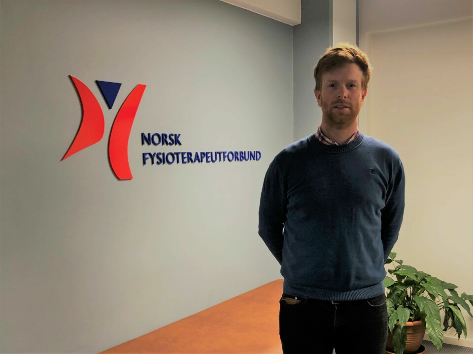 Jens Fredrik Aas, regionleder i Norsk Fysioterapeutforbund - Osloområdet.