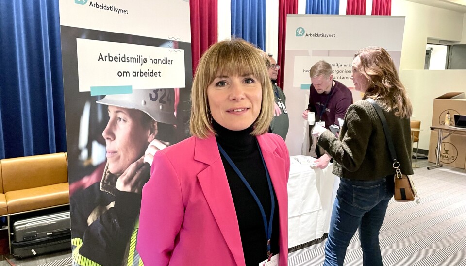 Carolina Lybäck-Forsbacka på jubileumsseminaret - faggruppen 50 år. Carolina Lybäck-Forsbacka på jubileumsseminaret - faggruppen 50 år.